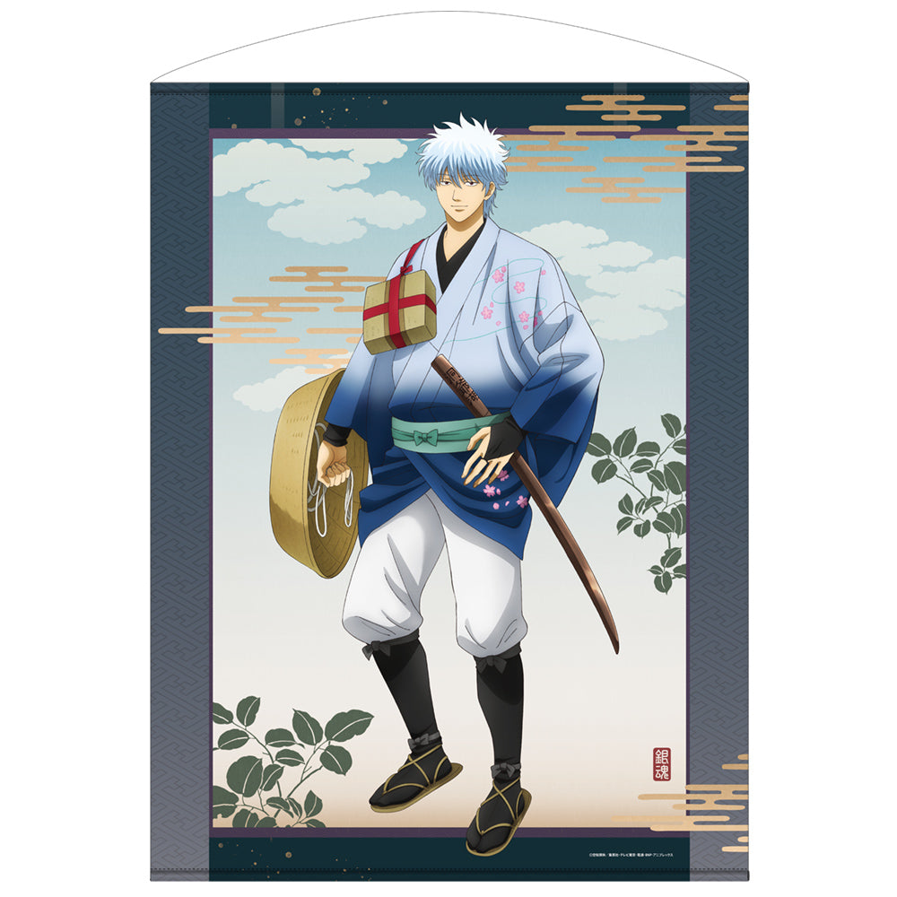 (Goods - Tapestry) Gintama Exclusive Art Gintoki Sakata 100cm Tapestry Traveling Outfit Ver.