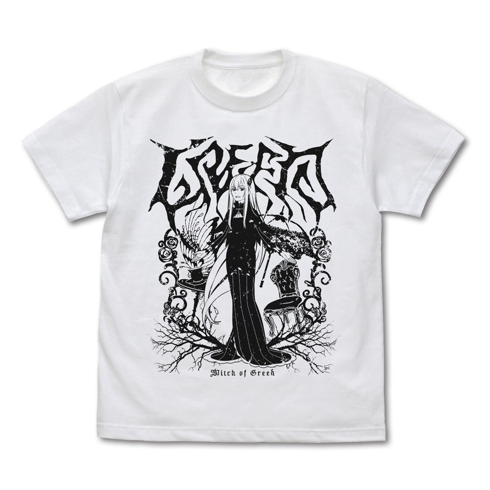 (Goods - Shirt) Re:Zero - Starting Life in Another World The Witch of Greed Echidna T-Shirt- WHITE S Size