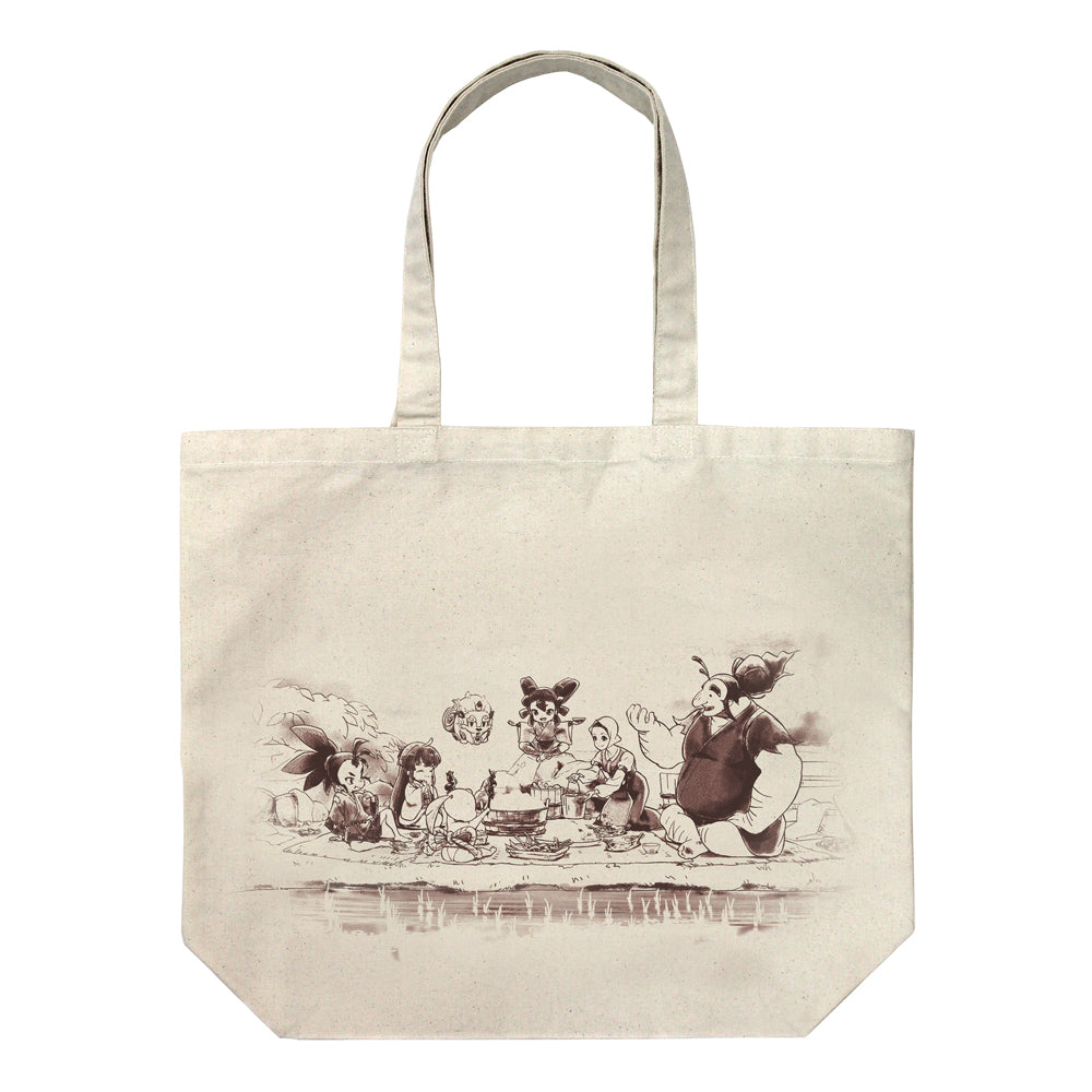 (Goods - Bag) TV Anime Sakuna: Of Rice and Ruin Large Tote - NATURAL