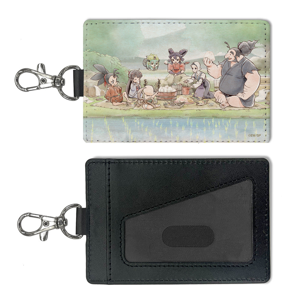 (Goods - Accessory) TV Anime Sakuna: Of Rice and Ruin Pass Case  (w/Swivel Clip)