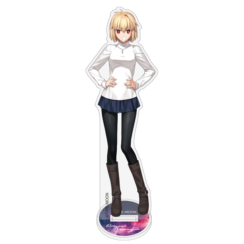 (Goods - Stand Pop) TSUKIHIME - A piece of blue glass moon "Doyakao" Arcueid Brunestud Acrylic Stand