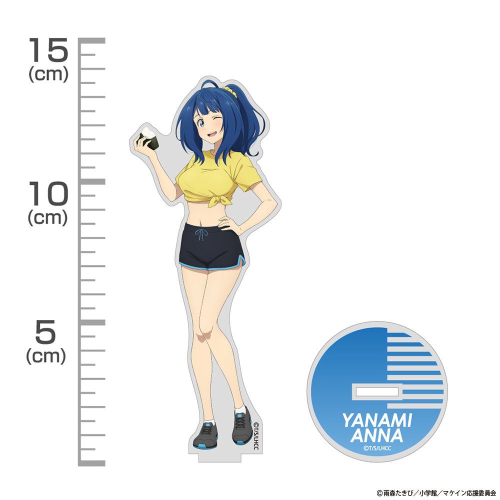 (Goods - Stand Pop) Too Many Losing Heroines! Exclusive Art Anna Yanami Acrylic Stand Running Wear Ver.