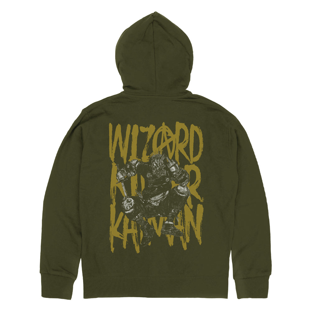 (Goods - Outerwear) Dorohedoro (Manga Ver.) Wizard Killer Kaiman Zip-Up Hoodie Ver.2.0 - MOSS