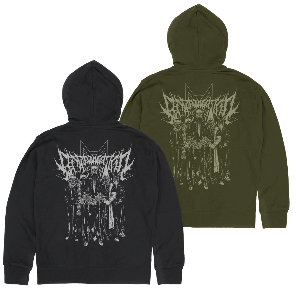 (Goods - Outerwear) Dorohedoro (Manga Ver.) The Devils Zip-Up Hoodie - BLACK M Size