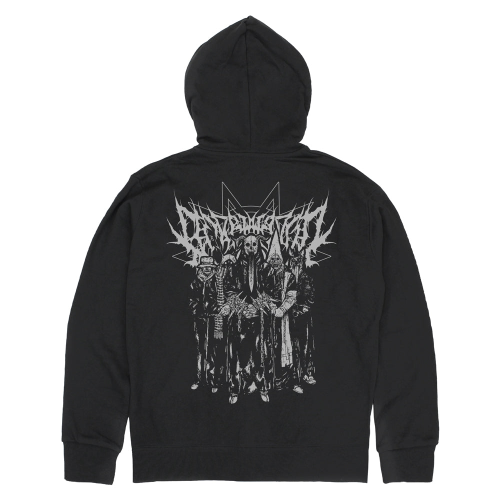 (Goods - Outerwear) Dorohedoro (Manga Ver.) The Devils Zip-Up Hoodie - BLACK