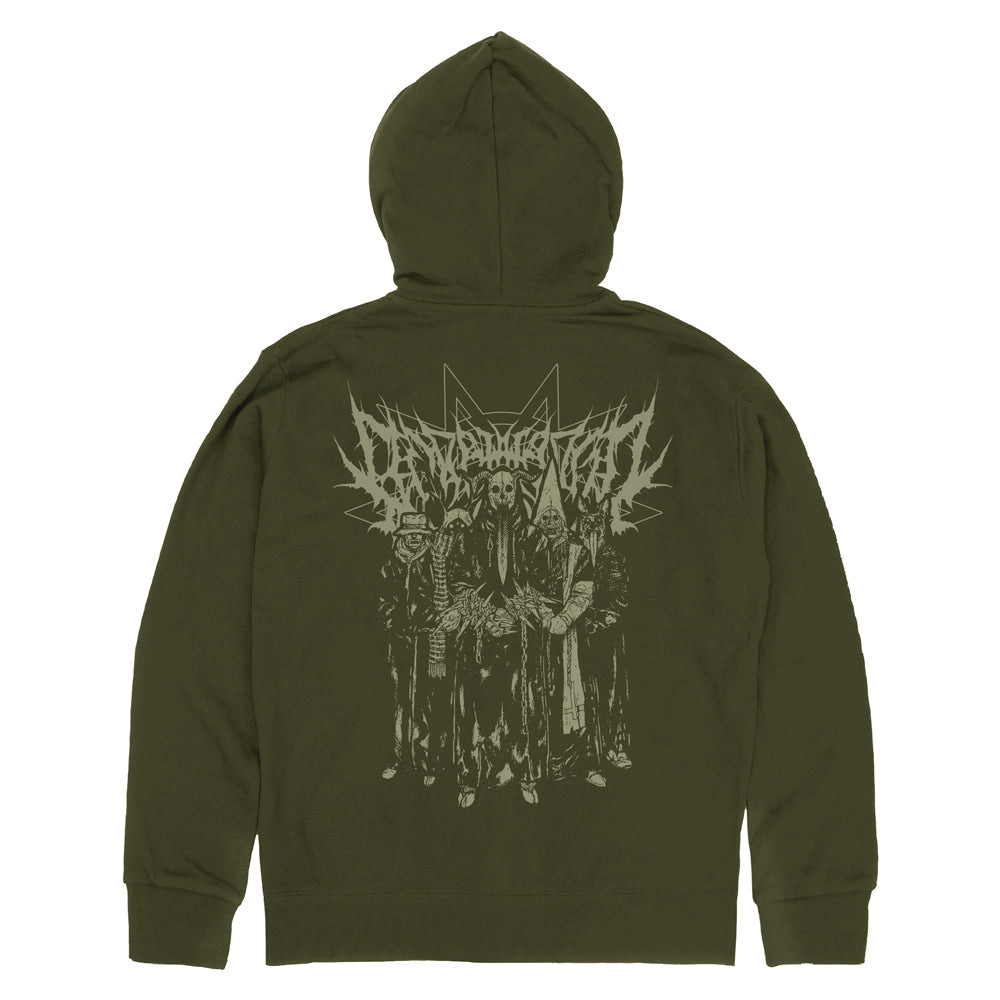 (Goods - Outerwear) Dorohedoro (Manga Ver.) The Devils Zip-Up Hoodie - MOSS