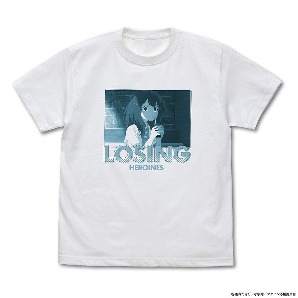 (Goods - Shirt) Too Many Losing Heroines! Losing Heroine Anna Yanami T-Shirt- WHITE S Size