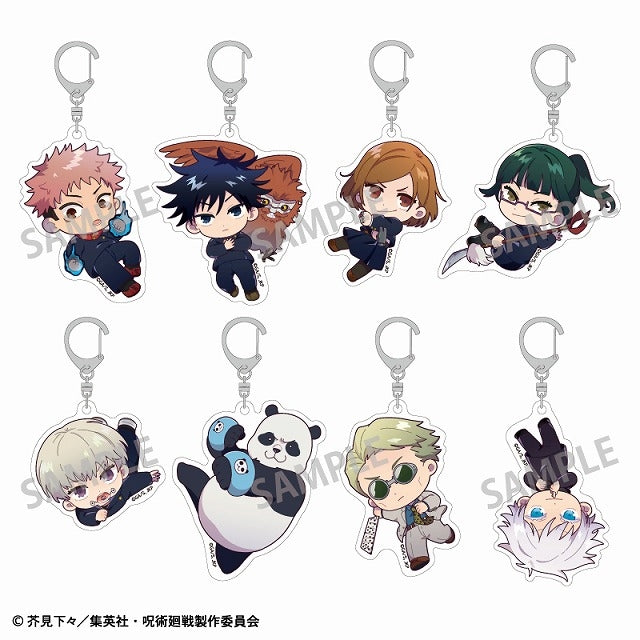 (1BOX=8)(Goods - Key Chain) Jujutsu Kaisen Trading Acrylic Key Chain/Okkochi