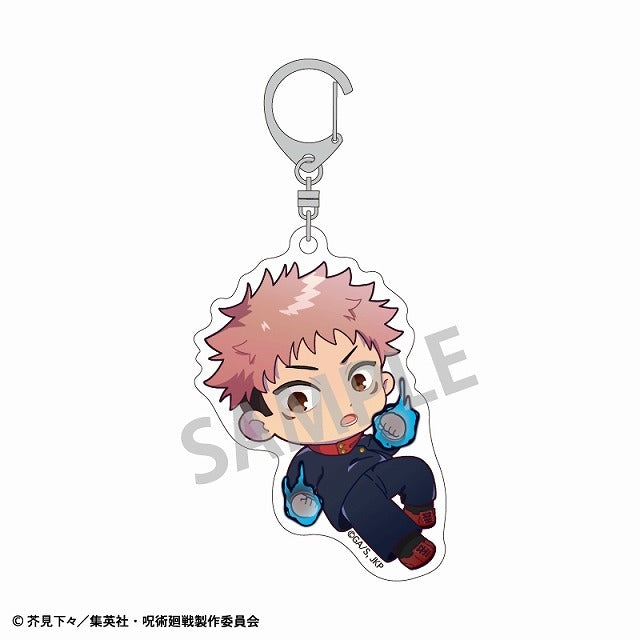 (1BOX=8)(Goods - Key Chain) Jujutsu Kaisen Trading Acrylic Key Chain/Okkochi