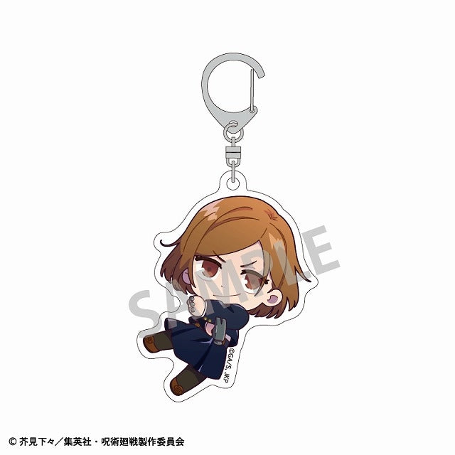 (1BOX=8)(Goods - Key Chain) Jujutsu Kaisen Trading Acrylic Key Chain/Okkochi