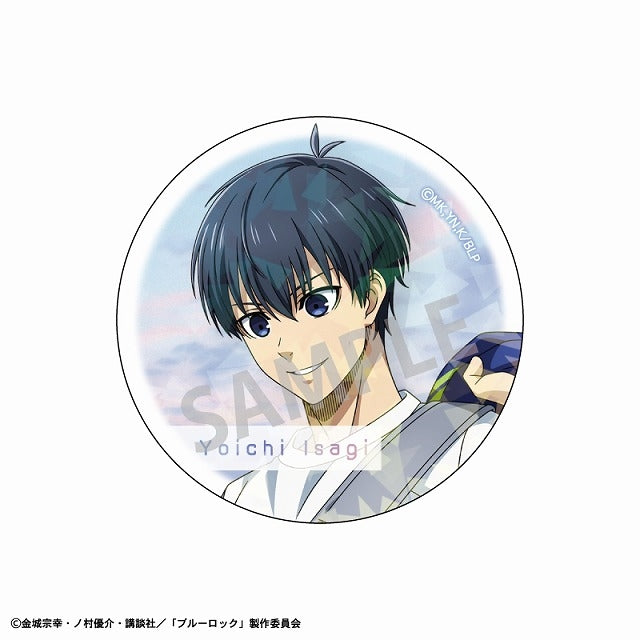 (1BOX=8)(Goods - Badge) Blue Lock Trading Holographic Button Badge/Nostalgia {animate Bonus: Badge}