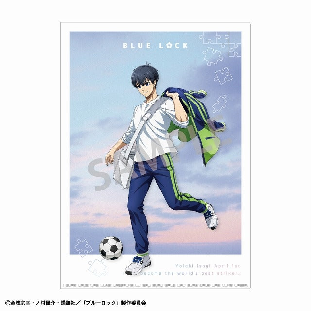 (Goods - Clear File) Blue Lock A4 Single Clear File Yoichi Isagi & Rin Itoshi/Nostalgia