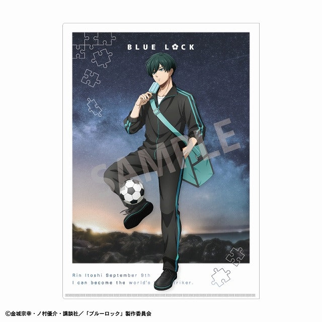 (Goods - Clear File) Blue Lock A4 Single Clear File Yoichi Isagi & Rin Itoshi/Nostalgia