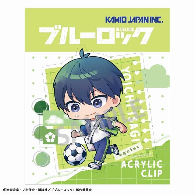 (Goods - Clip) Blue Lock Acrylic Clip Yoichi Isagi/Nostalgia Exclusive Art