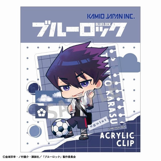 (Goods - Clip) Blue Lock Acrylic Clip Tabito Karasu/Nostalgia Exclusive Art