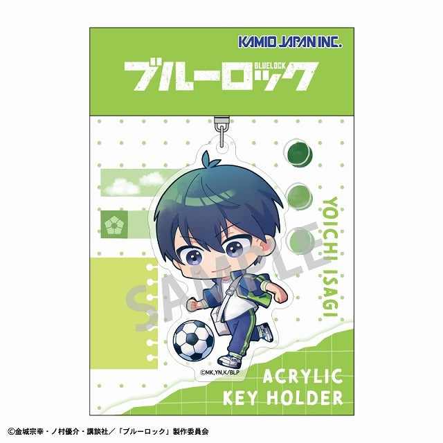 (Goods - Key Chain) Blue Lock Acrylic Key Chain Yoichi Isagi/Nostalgia Exclusive Art