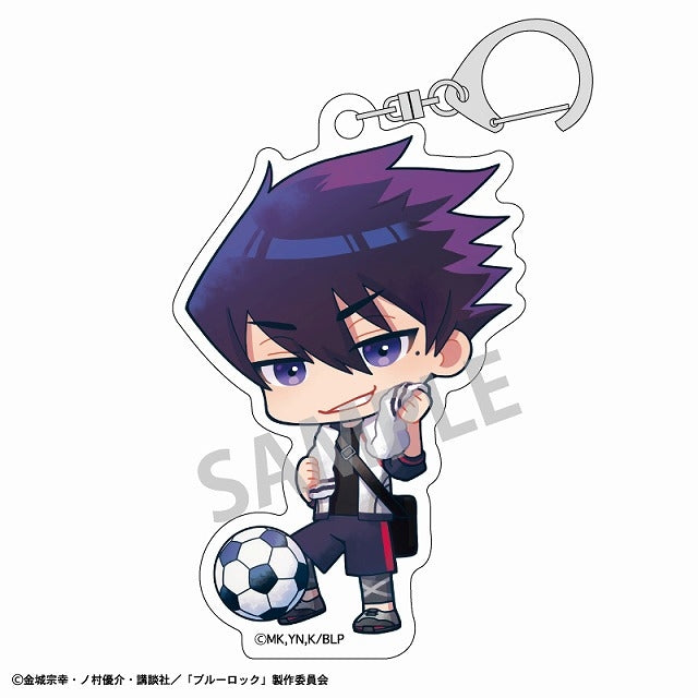 (Goods - Key Chain) Blue Lock Acrylic Key Chain Tabito Karasu/Nostalgia Exclusive Art