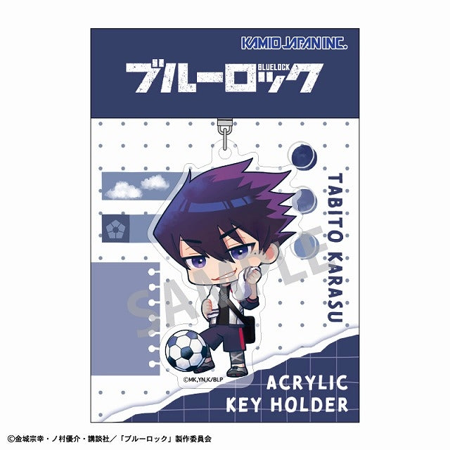 (Goods - Key Chain) Blue Lock Acrylic Key Chain Tabito Karasu/Nostalgia Exclusive Art