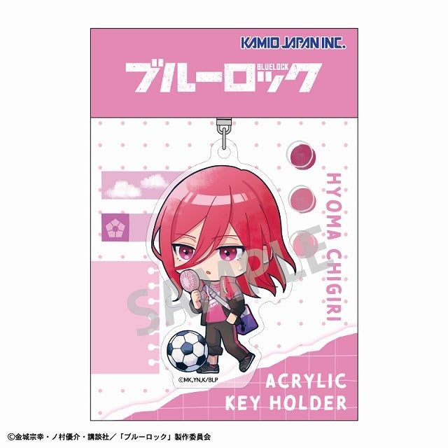 (Goods - Key Chain) Blue Lock Acrylic Key Chain Hyoma Chigiri/Nostalgia Exclusive Art