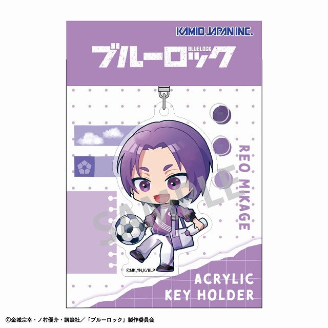 (Goods - Key Chain) Blue Lock Acrylic Key Chain Reo Mikage/Nostalgia Exclusive Art