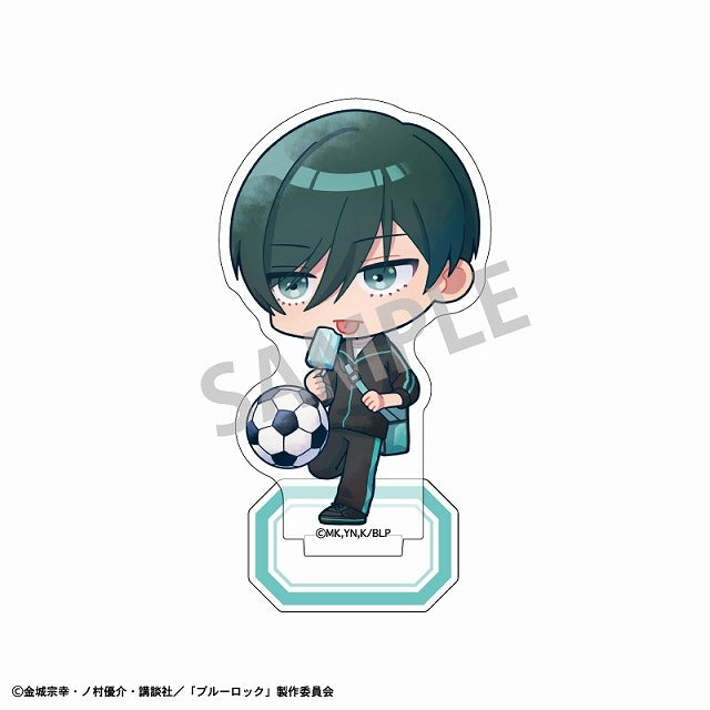 (Goods - Acrylic Stand) Blue Lock Mini Acrylic Stand Rin Itoshi/Nostalgia Exclusive Art