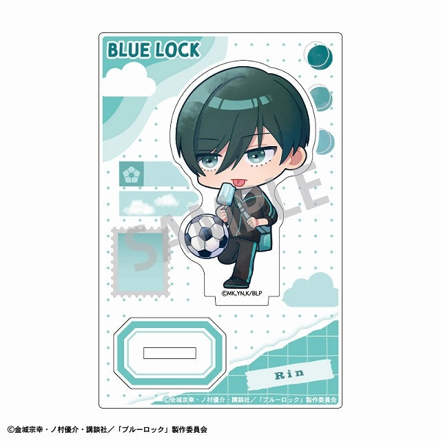 (Goods - Acrylic Stand) Blue Lock Mini Acrylic Stand Rin Itoshi/Nostalgia Exclusive Art