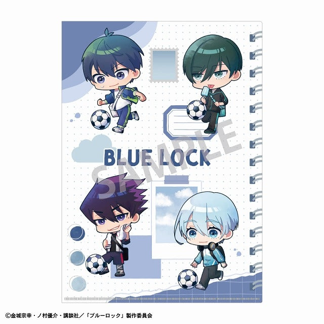 (Goods - Clear File) Blue Lock A4 Single Clear File A/Nostalgia Exclusive Art