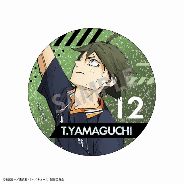 (1BOX=10)(Goods - Badge) Haikyu!! Trading Glitter Button Badge