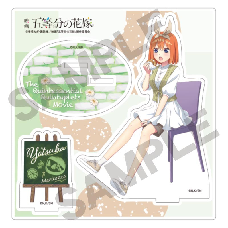 (Goods - Acrylic Stand) The Quintessential Quintuplets The Movie Acrylic Stand Yotsuba Nakano (Junk Food)