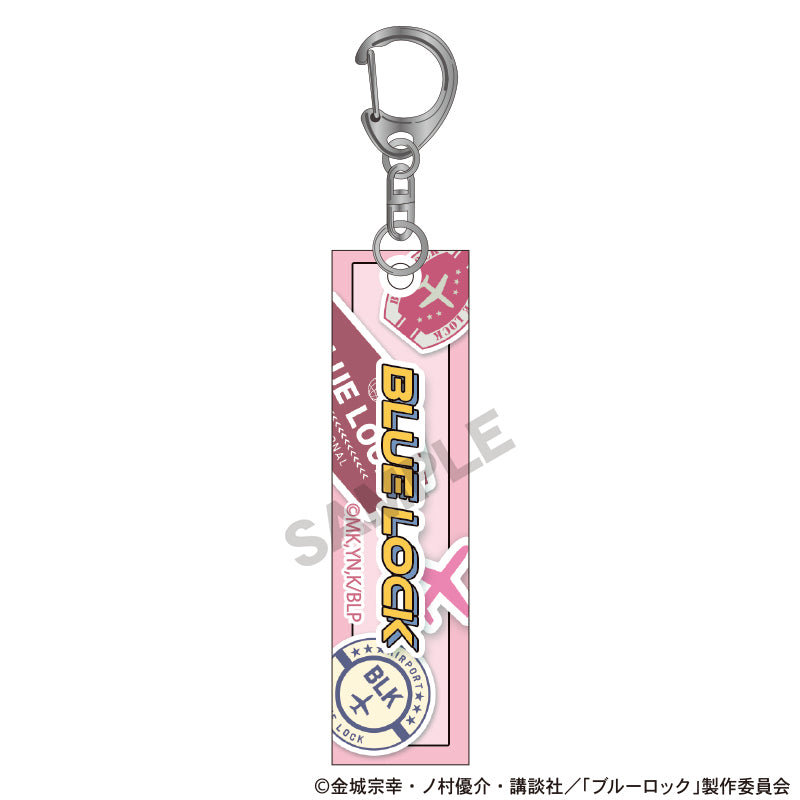 (Goods - Key Chain) Blue Lock Acrylic Stick Key Chain Hyoma Chigiri (Travel)