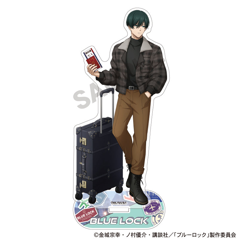 (Goods - Stand Pop) Blue Lock Acrylic Stand Rin Itoshi (Travel)