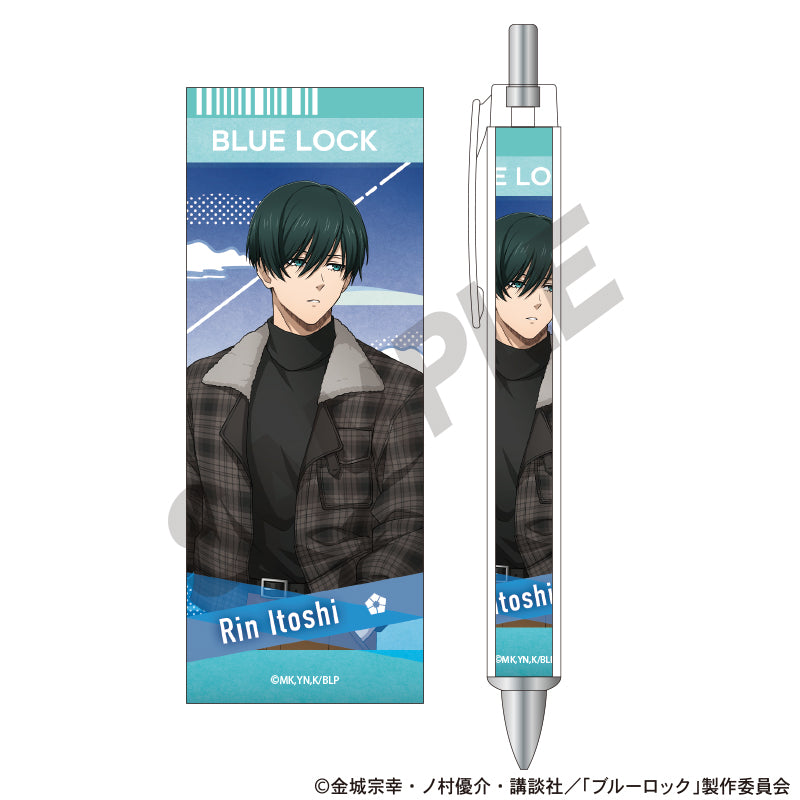 (Goods - Mechanical Pencil) Blue Lock Thick Shaft Mechanical Pencil Rin Itoshi (Travel)