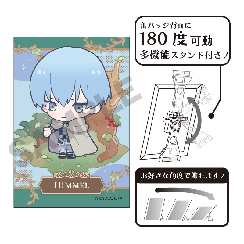 (Goods - Badge) Frieren: Beyond Journey's End Art Button Badge Himmel Forest Chimaniwa