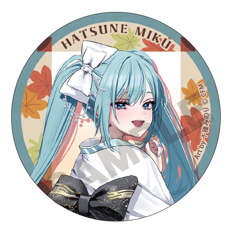 (Goods - Badge) Hatsune Miku Button Badge Hatsune Miku Looking Back