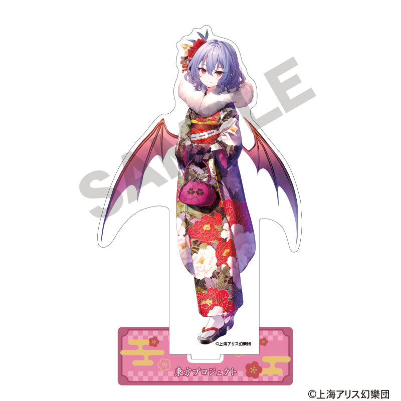 (Goods - Stand Pop) Touhou Project Acrylic Stand Remilia Scarlet Hakurei Shrine First Visit of the New Year Incident