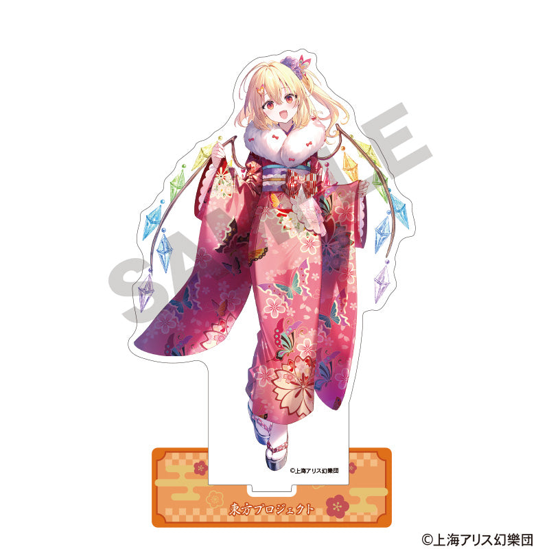 (Goods - Stand Pop) Touhou Project Acrylic Stand Flandre Scarlet Hakurei Shrine First Visit of the New Year Incident