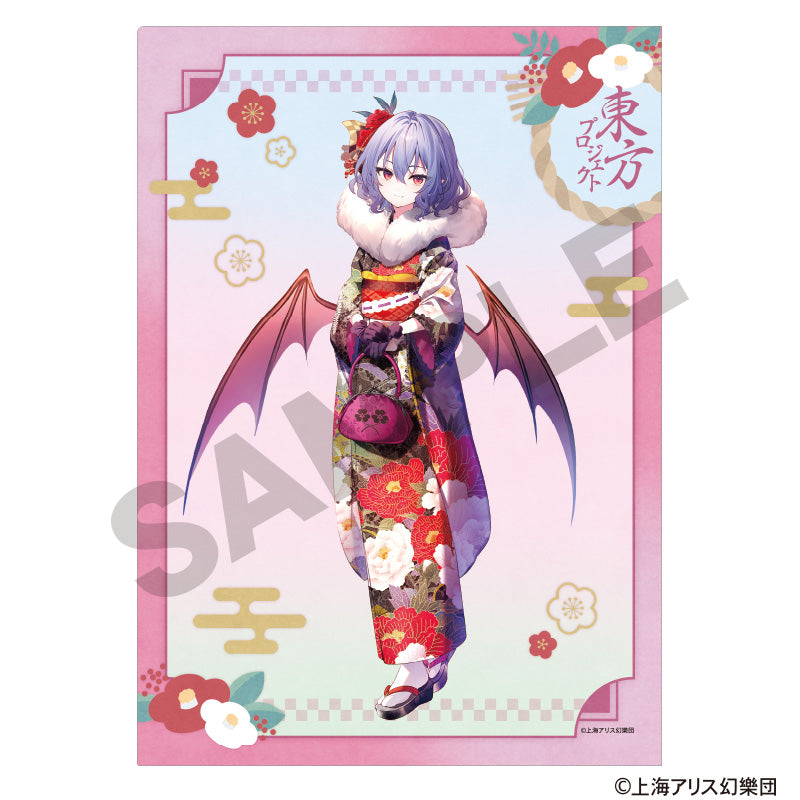 (Goods - Clear File) Touhou Project Single Clear File Remilia Scarlet Hakurei Shrine First Visit of the New Year Incident