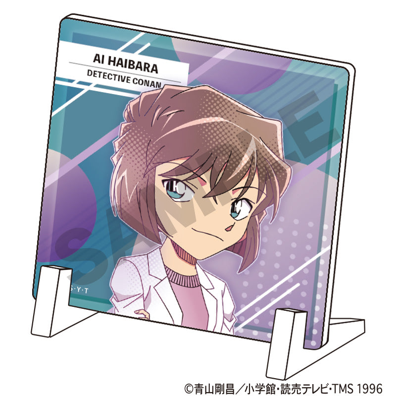 (Goods - Ornament) Detective Conan Mini Acrylic Panel Ai Haibara (Shower Dot)