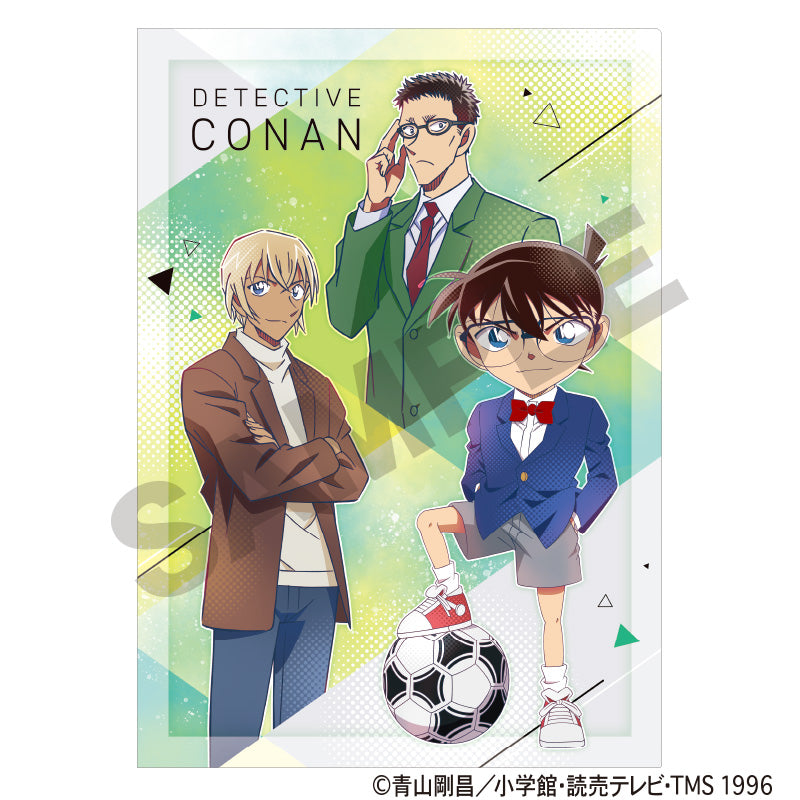 (Goods - Clear File) Detective Conan Single Clear File (Watercolor Tiles)