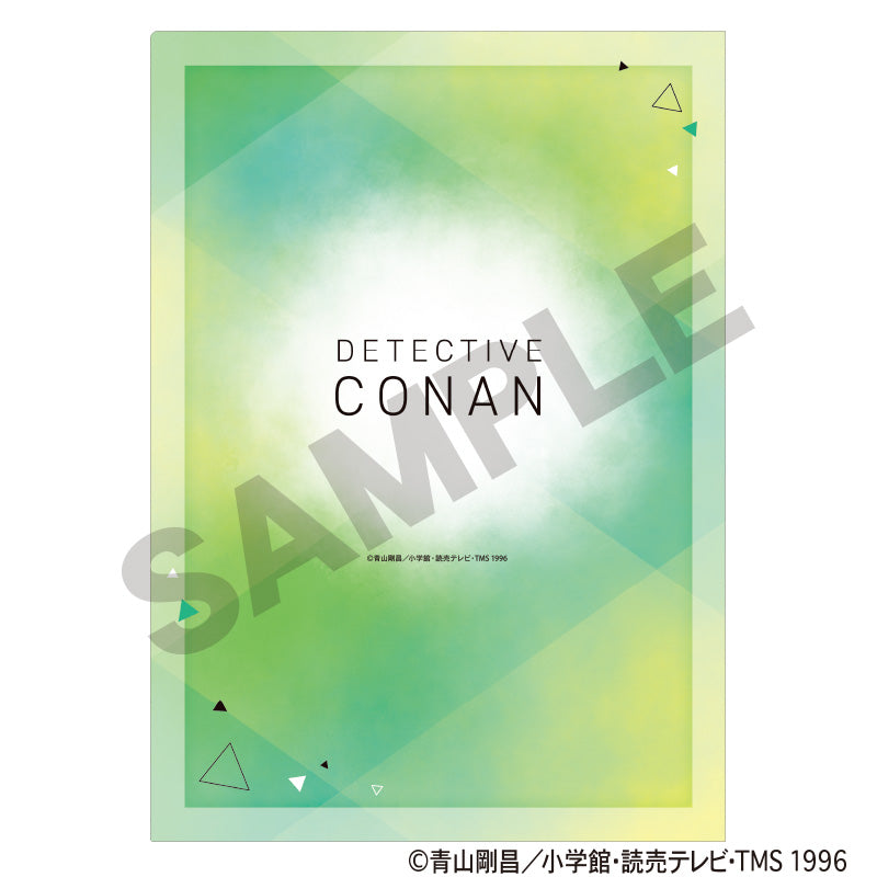 (Goods - Clear File) Detective Conan Single Clear File (Watercolor Tiles)