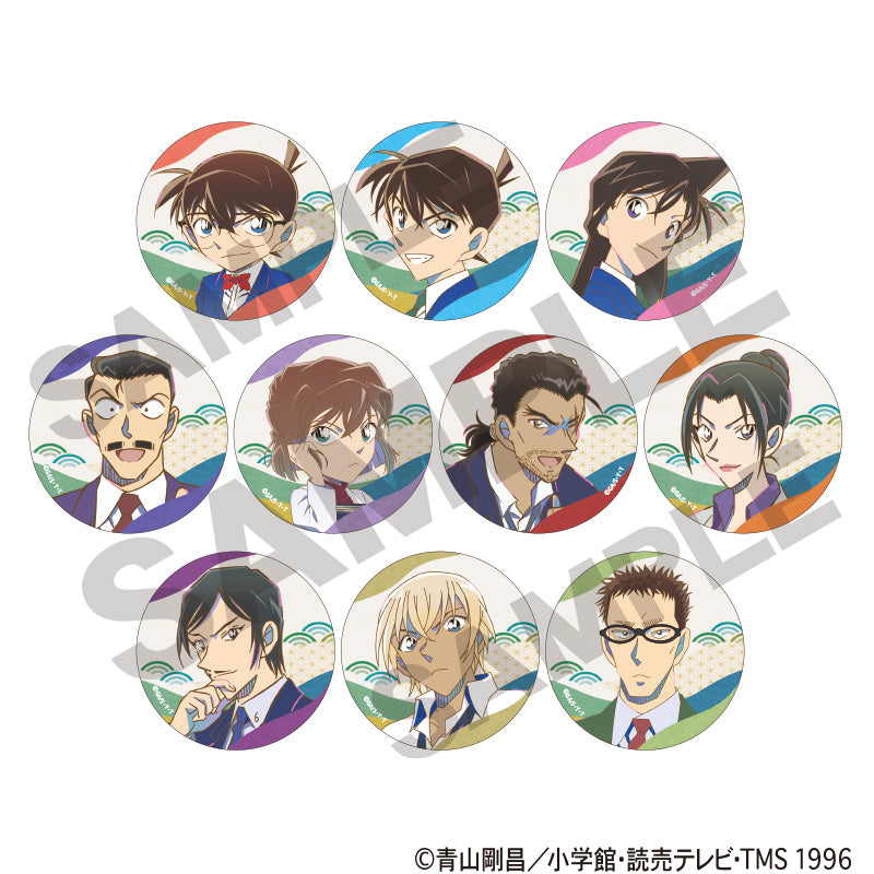 (1BOX=10)(Goods - Badge) Detective Conan Trading Button Badge