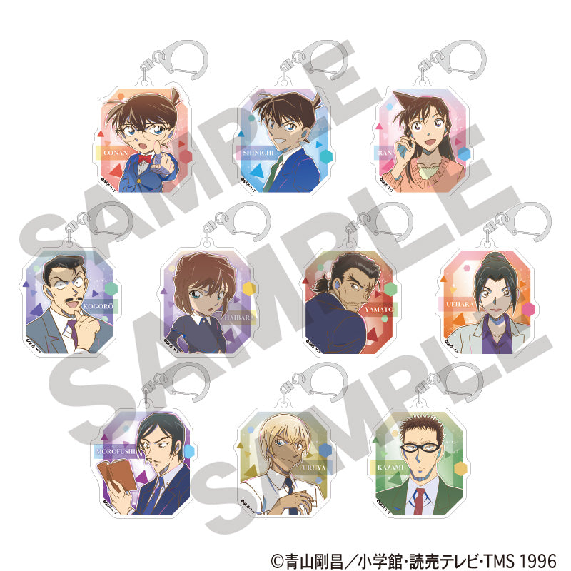 (1BOX=10)(Goods - Key Chain) Detective Conan Trading Acrylic Key Chain