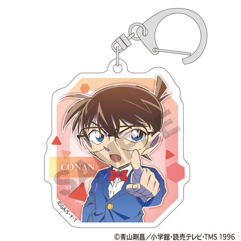 (1BOX=10)(Goods - Key Chain) Detective Conan Trading Acrylic Key Chain