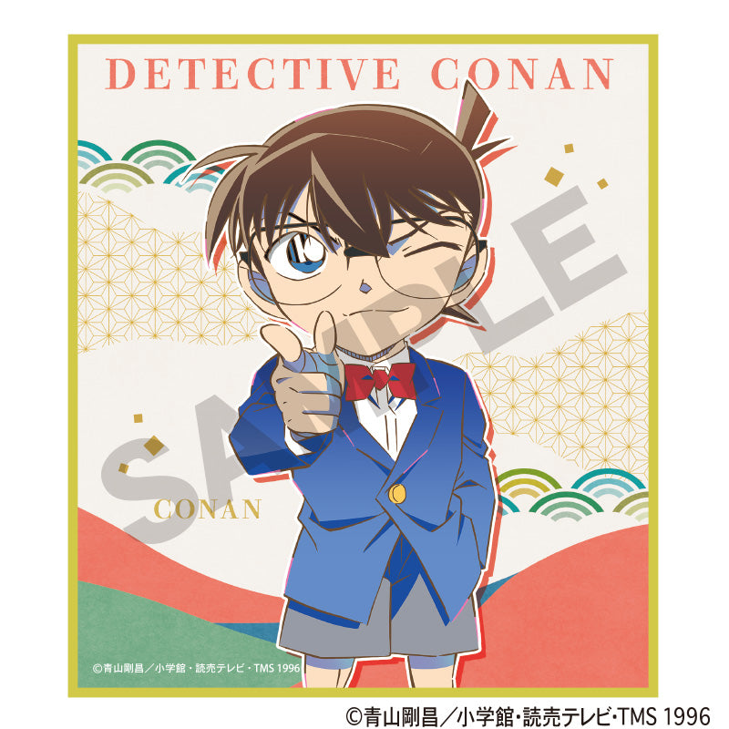 (1BOX=10)(Goods - Art Board) Detective Conan Trading Mini Art Board