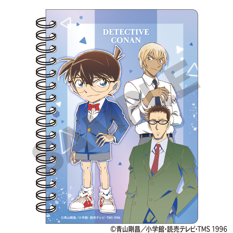 (Goods - Notebook) Detective Conan A6 Spiral-Bound Notebook (Frosty)