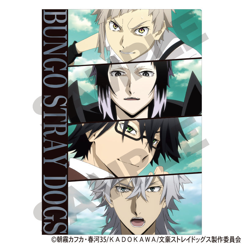 (Goods - Clear File) Bungo Stray Dogs Single Clear File (Jet Black)