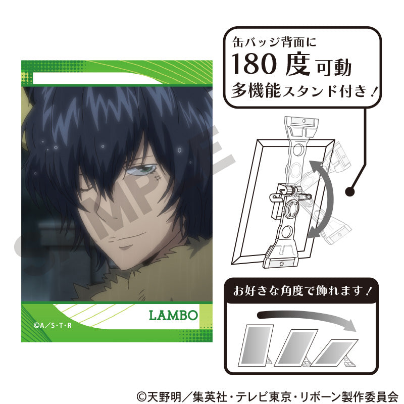 (Goods - Badge) REBORN! Art Button Badge Lambo Anime Still