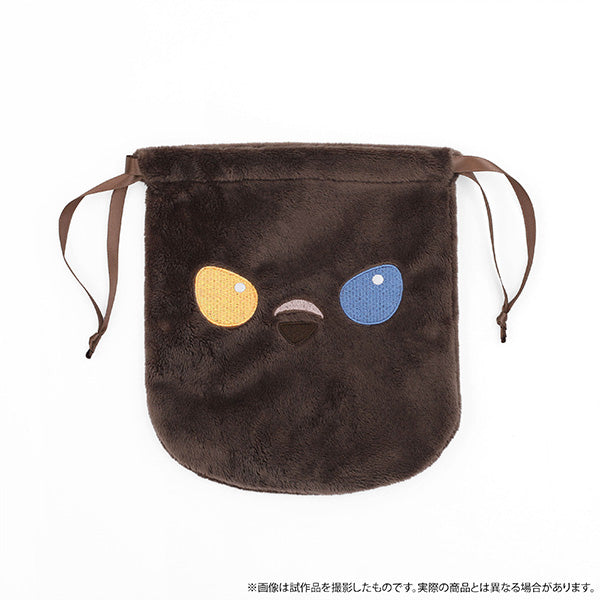 (Goods - Pouch) NU: Carnival [Space A la mode] Animal Drawstring Pouch Garu (Wolf)