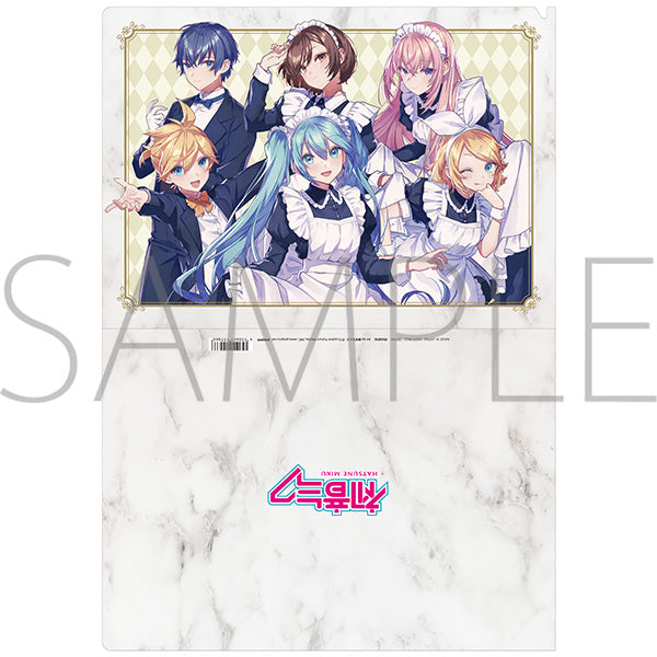 (Goods - Clear File) Hatsune Miku Series Clear File (Maid & Butler)