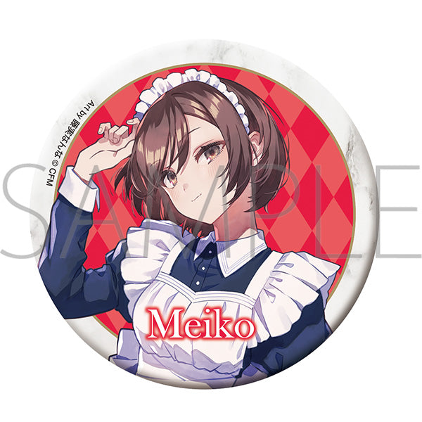 (Goods - Badge) Hatsune Miku Series Button Badge E MEIKO (Maid & Butler)